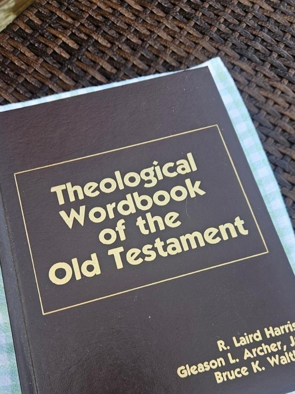 Theological Wordbook of the Old Testament